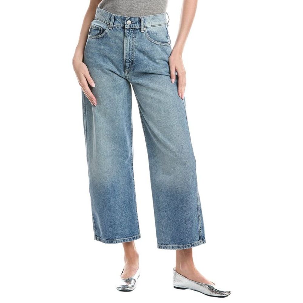 Dl1961 Womens  Taylor Salt Lake Relaxed Barrel Leg Jean, Blue